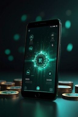 Smartphone mit Sportuna Casino App
